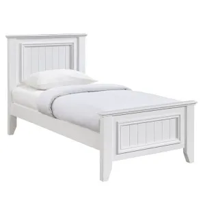 Mandalay Bed White - Single by James Lane, a Beds & Bed Frames for sale on Style Sourcebook