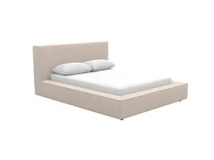 Riley Boucle Pumice King Bed Frame by James Lane, a Beds & Bed Frames for sale on Style Sourcebook