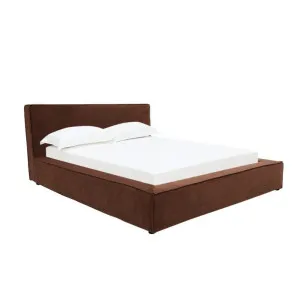 Riley Muse Rust Queen Bed Frame by James Lane, a Beds & Bed Frames for sale on Style Sourcebook