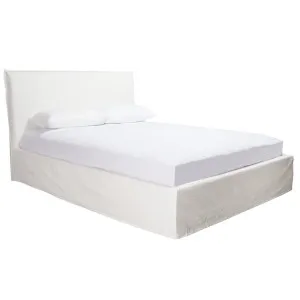 Noosa Bed Pure White - Queen by James Lane, a Beds & Bed Frames for sale on Style Sourcebook