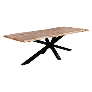 Madras Live Edge Solid Acacia Wood Dining Table - 270cm by James Lane, a Dining Tables for sale on Style Sourcebook