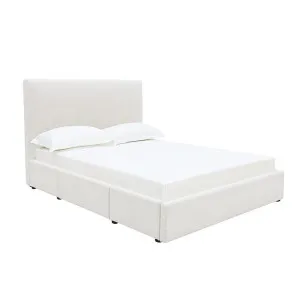 Aria Drawer Bed California Ivory - Double by James Lane, a Beds & Bed Frames for sale on Style Sourcebook