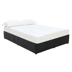 Leo Bed Base California Charcoal - Double by James Lane, a Beds & Bed Frames for sale on Style Sourcebook