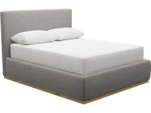 Haven Gas Lift Bed Boucle Pumice Queen by James Lane, a Beds & Bed Frames for sale on Style Sourcebook