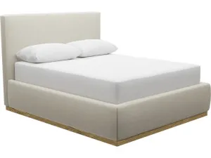 Haven Gas Lift Bed Muse Flax Double by James Lane, a Beds & Bed Frames for sale on Style Sourcebook