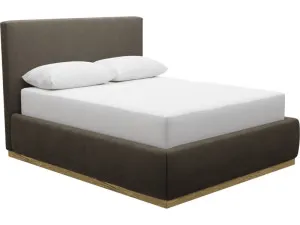Haven Gas Lift Bed Muse Mink Double by James Lane, a Beds & Bed Frames for sale on Style Sourcebook