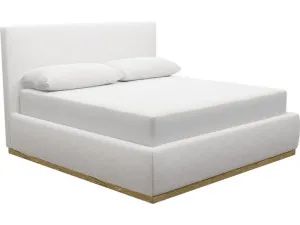 Haven Gas Lift Bed Noa Fog King by James Lane, a Beds & Bed Frames for sale on Style Sourcebook