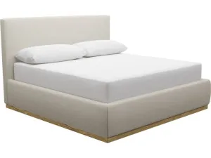 Haven Gas Lift Bed Toorak Pearl King by James Lane, a Beds & Bed Frames for sale on Style Sourcebook