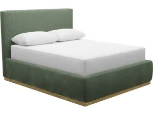 Haven Gas Lift Bed Tribute Dark Jade Queen by James Lane, a Beds & Bed Frames for sale on Style Sourcebook