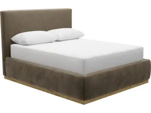 Haven Gas Lift Bed Tribute Walnut Double by James Lane, a Beds & Bed Frames for sale on Style Sourcebook