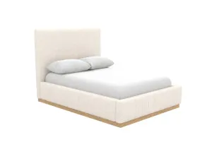 Brentwood Gas Lift Bed Noa Fog Double by James Lane, a Beds & Bed Frames for sale on Style Sourcebook