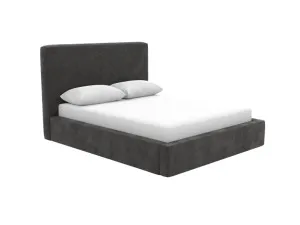 Felix Gas Lift Bed California Charcoal Queen by James Lane, a Beds & Bed Frames for sale on Style Sourcebook