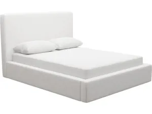 Felix Gas Lift Bed Noa Fog Queen by James Lane, a Beds & Bed Frames for sale on Style Sourcebook