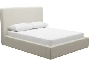 Felix Gas Lift Bed Toorak Pearl Queen by James Lane, a Beds & Bed Frames for sale on Style Sourcebook