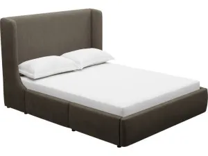 Lucy Drawer Bed Muse Mink Queen by James Lane, a Beds & Bed Frames for sale on Style Sourcebook