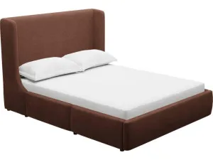 Lucy Drawer Bed Muse Rust Queen by James Lane, a Beds & Bed Frames for sale on Style Sourcebook
