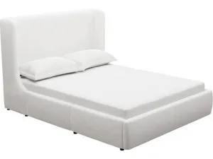 Lucy Drawer Bed Noa Fog Queen by James Lane, a Beds & Bed Frames for sale on Style Sourcebook