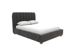 Maeve Bed California Charcoal Queen by James Lane, a Beds & Bed Frames for sale on Style Sourcebook