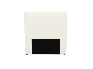 Havana Bedhead Boucle Ivory King Single by James Lane, a Bed Heads for sale on Style Sourcebook