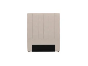 Valor Bedhead Boucle Pumice King Single by James Lane, a Bed Heads for sale on Style Sourcebook
