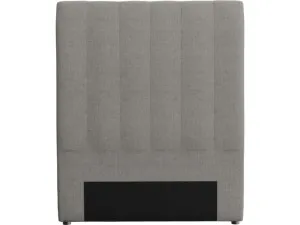 Valor Bedhead Isla Soft Grey King Single by James Lane, a Bed Heads for sale on Style Sourcebook