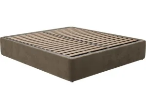 Leo Gas Lift Bed Base Tribute Walnut King by James Lane, a Beds & Bed Frames for sale on Style Sourcebook