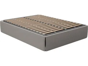 Leo Gas Lift Bed Base Boucle Pumice Queen by James Lane, a Beds & Bed Frames for sale on Style Sourcebook