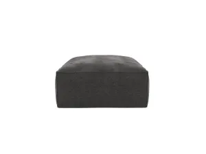 Riley California Charcoal Ottoman - Large by James Lane, a Ottomans for sale on Style Sourcebook
