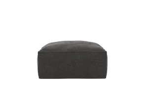 Riley California Charcoal Ottoman - Small by James Lane, a Ottomans for sale on Style Sourcebook