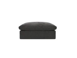 Willow California Charcoal Ottoman by James Lane, a Ottomans for sale on Style Sourcebook