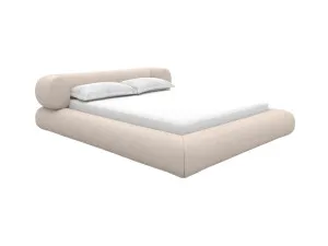Frankie Bed Boucle Pumice Queen by James Lane, a Beds & Bed Frames for sale on Style Sourcebook