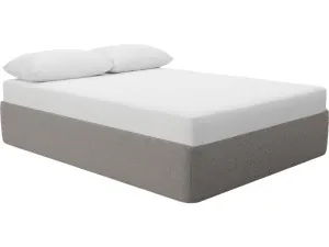 Leo Bed Base Boucle Pumice Double by James Lane, a Beds & Bed Frames for sale on Style Sourcebook