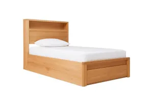 Clemence Gas Lift Bed Drawers Bookend With USB & LED King Single by James Lane, a Beds & Bed Frames for sale on Style Sourcebook