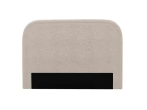 Libby Bedhead Boucle Pumice King by James Lane, a Bed Heads for sale on Style Sourcebook