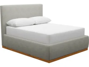 Haven Dark Gas Lift Bed Toorak Pebble Double by James Lane, a Beds & Bed Frames for sale on Style Sourcebook
