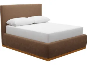 Haven Dark Gas Lift Bed Tribute Chestnut Double by James Lane, a Beds & Bed Frames for sale on Style Sourcebook
