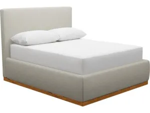Haven Dark Gas Lift Bed California Ivory Queen by James Lane, a Beds & Bed Frames for sale on Style Sourcebook