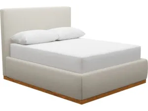 Haven Dark Gas Lift Bed Toorak Pearl Double by James Lane, a Beds & Bed Frames for sale on Style Sourcebook