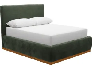 Haven Dark Gas Lift Bed Muse Forest Queen by James Lane, a Beds & Bed Frames for sale on Style Sourcebook