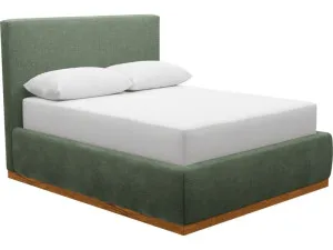 Haven Dark Gas Lift Bed Tribute Dark Jade Queen by James Lane, a Beds & Bed Frames for sale on Style Sourcebook