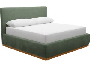 Haven Dark Gas Lift Bed Tribute Dark Jade King by James Lane, a Beds & Bed Frames for sale on Style Sourcebook