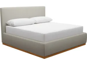 Haven Dark Gas Lift Bed View Cream King by James Lane, a Beds & Bed Frames for sale on Style Sourcebook