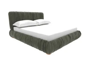Gracie Bed Frame Tribute Dark Jade Queen by James Lane, a Beds & Bed Frames for sale on Style Sourcebook