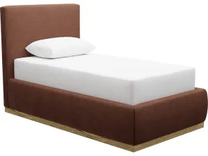 Haven Gas Lift Bed Muse Rust Single by James Lane, a Beds & Bed Frames for sale on Style Sourcebook