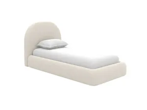 Capri Gas Lift Bed California Ivory Single by James Lane, a Beds & Bed Frames for sale on Style Sourcebook