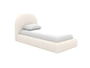 Capri Gas Lift Bed Noa Fog Single by James Lane, a Beds & Bed Frames for sale on Style Sourcebook