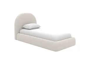 Capri Gas Lift Bed Toorak Pearl Single by James Lane, a Beds & Bed Frames for sale on Style Sourcebook