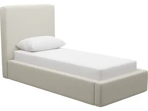 Felix Gas Lift Bed Toorak Pearl King Single by James Lane, a Beds & Bed Frames for sale on Style Sourcebook