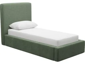 Felix Gas Lift Bed Tribute Dark Jade Single by James Lane, a Beds & Bed Frames for sale on Style Sourcebook