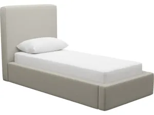 Felix Gas Lift Bed View Cream Single by James Lane, a Beds & Bed Frames for sale on Style Sourcebook